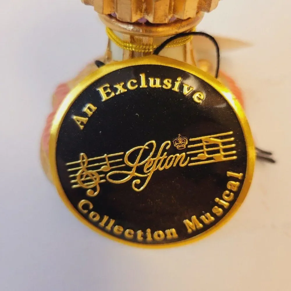 Lefton Royal Egg Collection Musical Box New